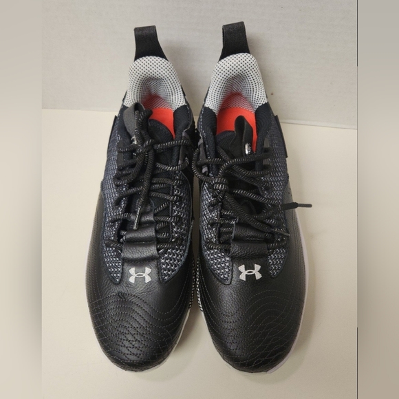 Under Armour Metal Cleats Men's 10 Black Harper 7 Low ST Hovr Hybrid Baseball - Picture 4 of 6